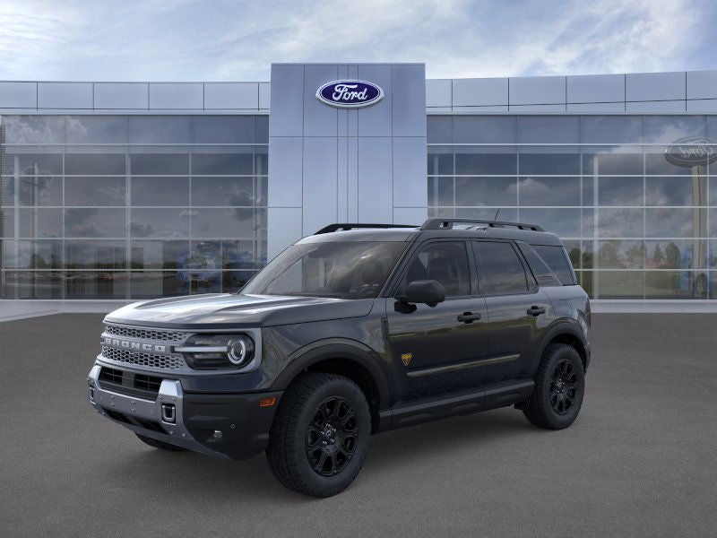 Shadow Black 2025 Ford Bronco Sport Badlands AWD SUV / Crossover All-Wheel Drive 8-Speed Automatic