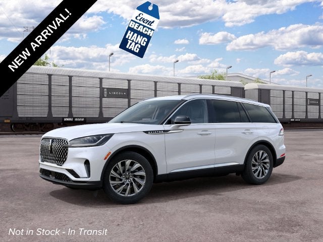 Pristine White Metallic Tri-Coat 2027 Lincoln Aviator SUV / Crossover Rear-Wheel Drive Automatic