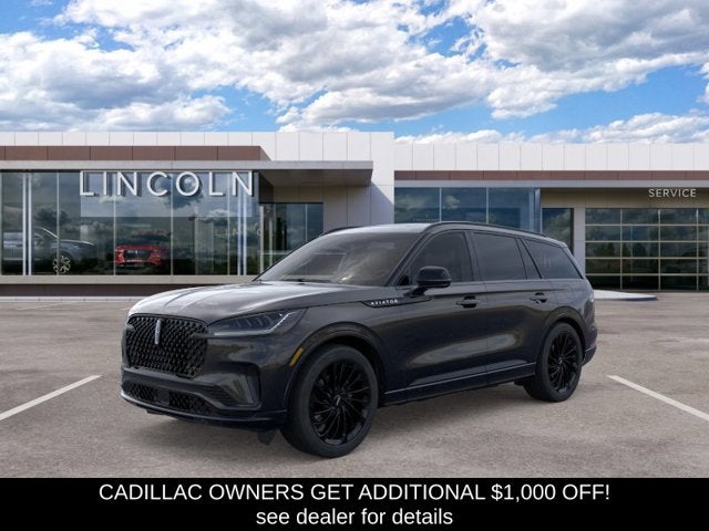 Infinite Black Metallic Clearcoat 2026 Lincoln Aviator SUV / Crossover Rear-Wheel Drive Automatic