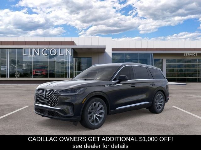 Infinite Black Metallic Clearcoat 2026 Lincoln Aviator SUV / Crossover Rear-Wheel Drive Automatic