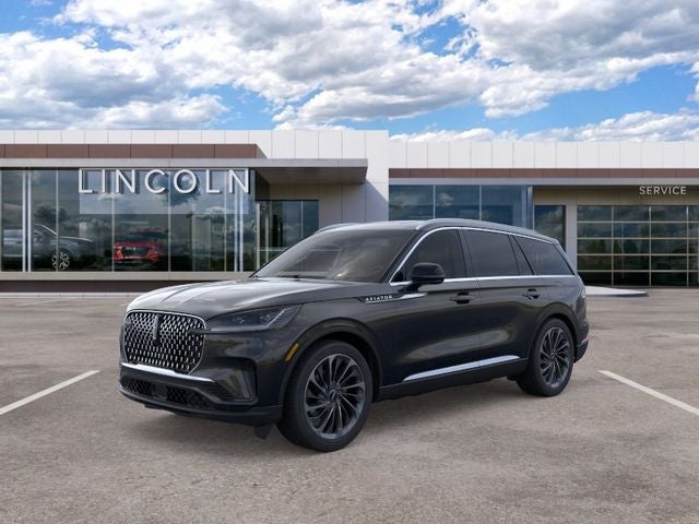 Infinite Black Metallic Clearcoat 2025 Lincoln Aviator SUV / Crossover All-Wheel Drive Automatic