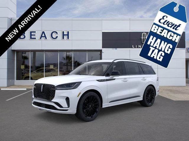 Pristine White Metallic Tri-Coat 2026 Lincoln Aviator SUV / Crossover All-Wheel Drive Automatic