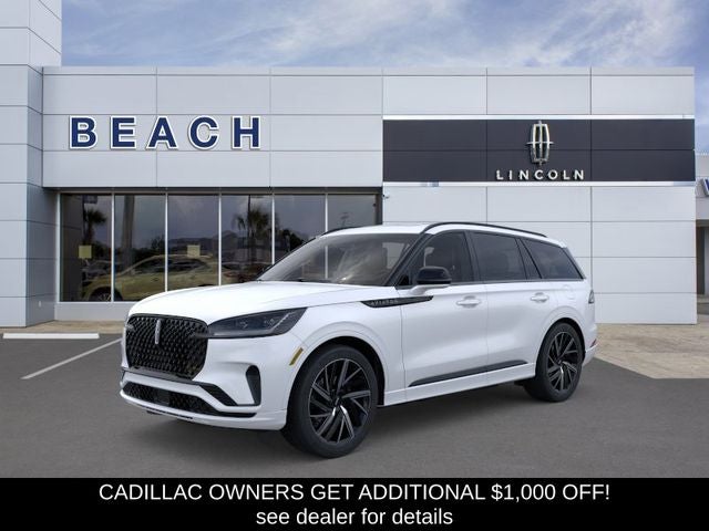 Pristine White Metallic Tri-Coat 2026 Lincoln Aviator SUV / Crossover All-Wheel Drive Automatic