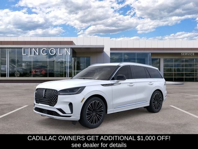 Pristine White Metallic Tri-Coat 2026 Lincoln Aviator SUV / Crossover All-Wheel Drive Automatic