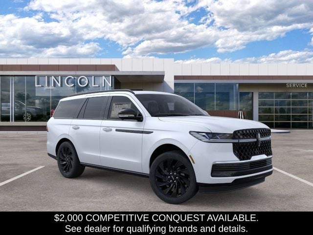 Pristine White Metallic Tri-Coat 2026 Lincoln Navigator SUV / Crossover Four-Wheel Drive Automatic