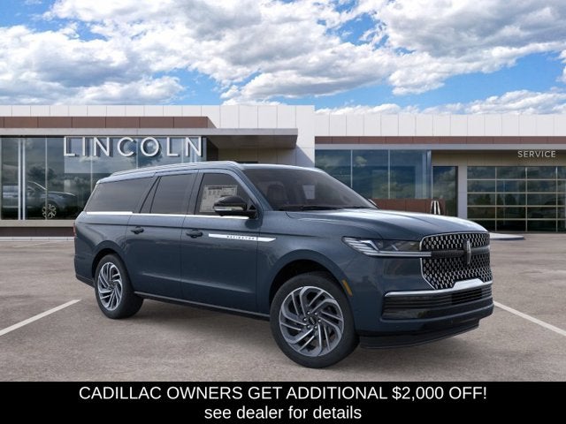 Flight Blue Metallic Clearcoat 2026 Lincoln Navigator SUV / Crossover Four-Wheel Drive Automatic