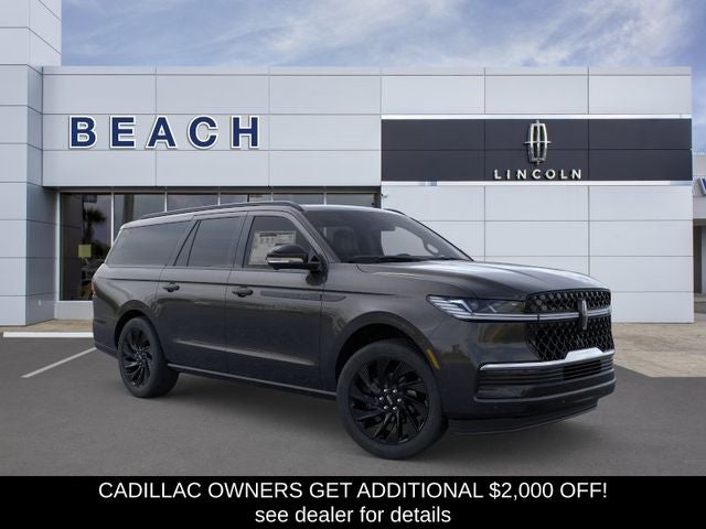 Infinite Black Metallic 2026 Lincoln Navigator SUV / Crossover Four-Wheel Drive Automatic