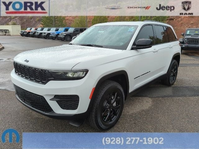 Bright White Clearcoat 2025 Jeep Grand Cherokee SUV / Crossover Four-Wheel Drive 8-Speed Automatic