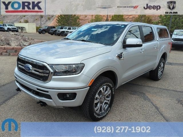 Ingot Silver 2019 Ford Ranger Pickup Truck Four-Wheel Drive Automatic