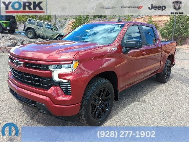 Radiant Red Tintcoat 2024 Chevrolet Silverado 1500 Pickup Truck Four-Wheel Drive Automatic