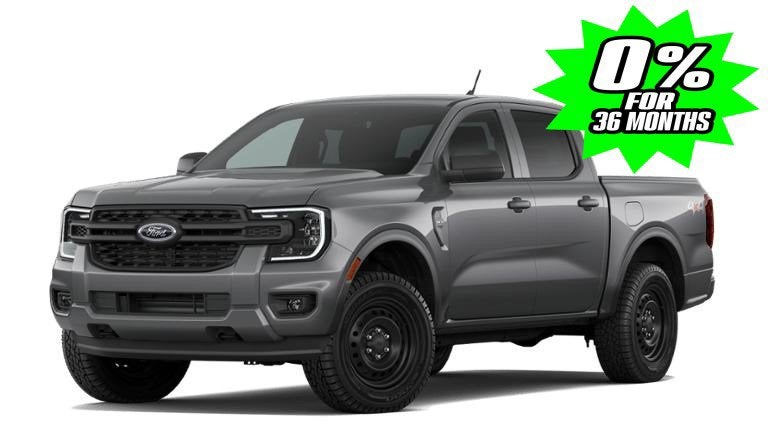 Carbonized Gray Metallic 2026 Ford Ranger Pickup Truck Four-Wheel Drive Automatic