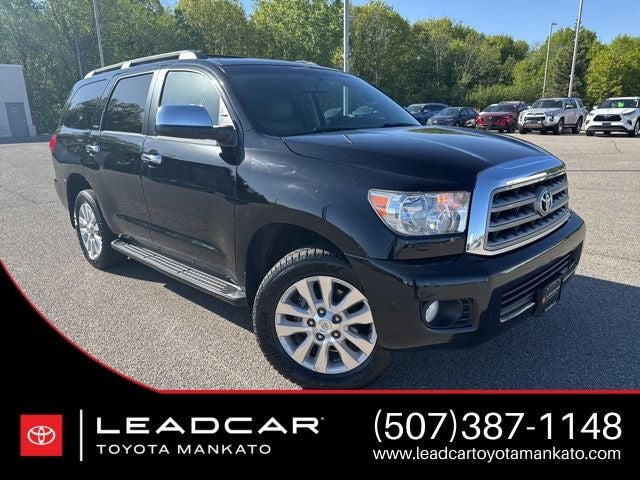 Black 2017 Toyota Sequoia SUV / Crossover Four-Wheel Drive Automatic
