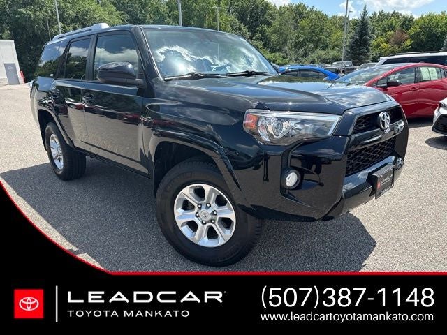 Midnight Black Metallic 2018 Toyota 4Runner SUV / Crossover Four-Wheel Drive Automatic