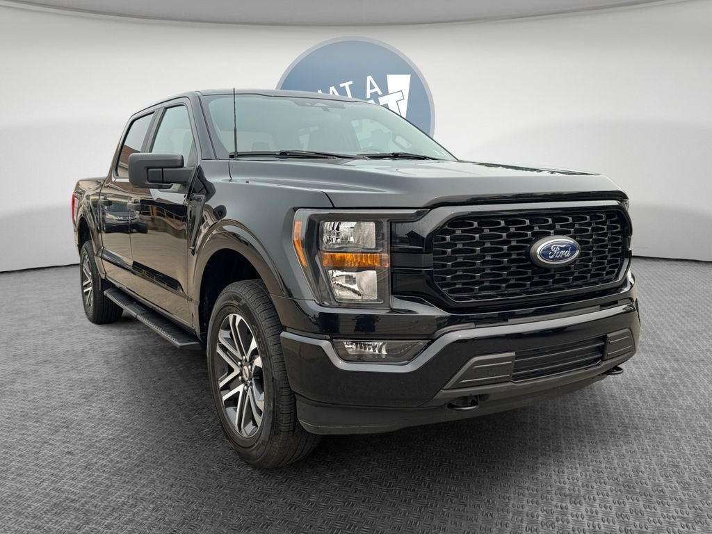 Black Metallic 2023 Ford F-150 Pickup Truck Four-Wheel Drive Automatic