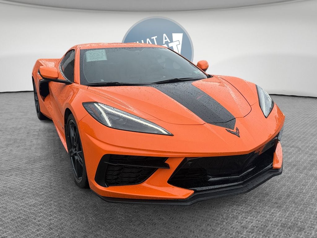 Amplify Orange Tintcoat 2023 Chevrolet Corvette Coupe Rear-Wheel Drive 8-Speed Dual Clutch