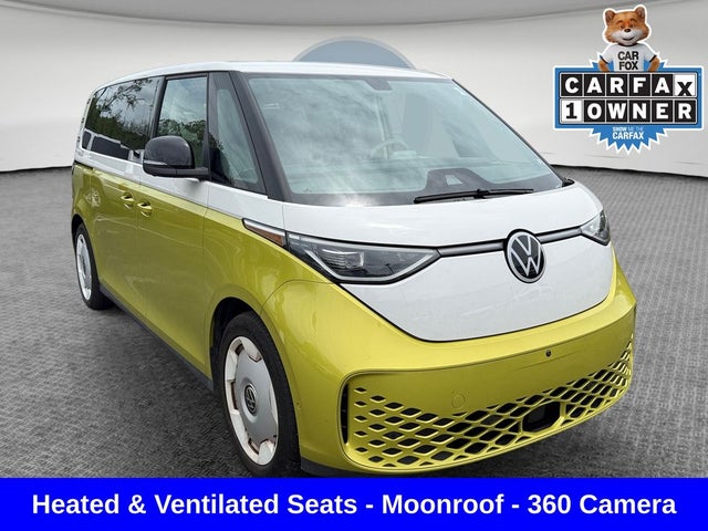 Pomelo Yellow 2025 Volkswagen ID.Buzz 1st Edition 4Motion Minivan All-Wheel Drive Automatic