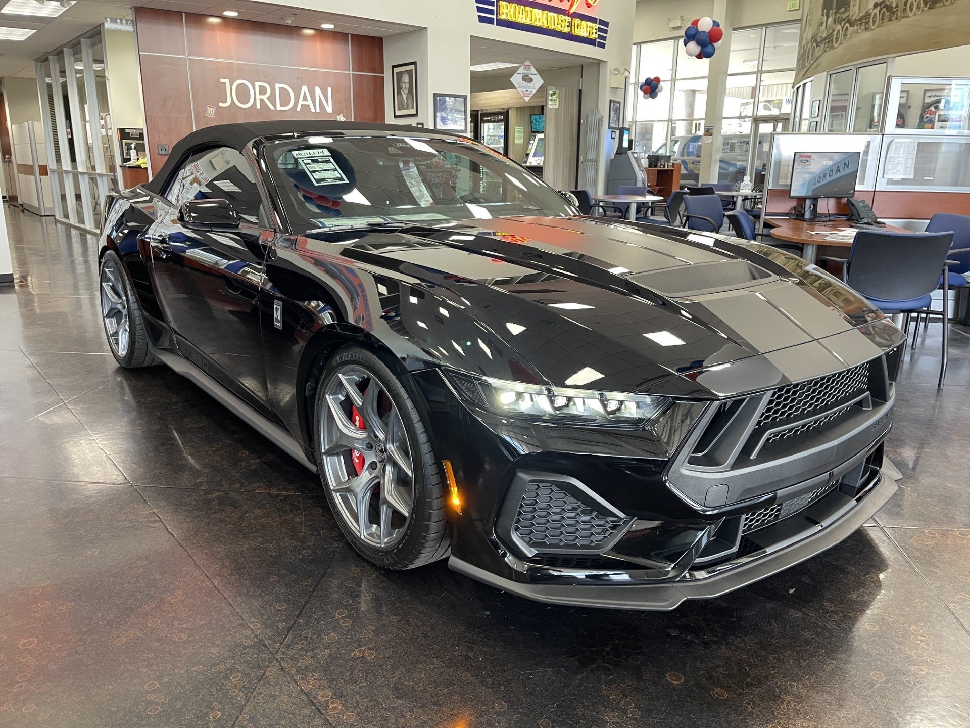 Shadow Black 2026 Ford Mustang Convertible Rear-Wheel Drive Automatic