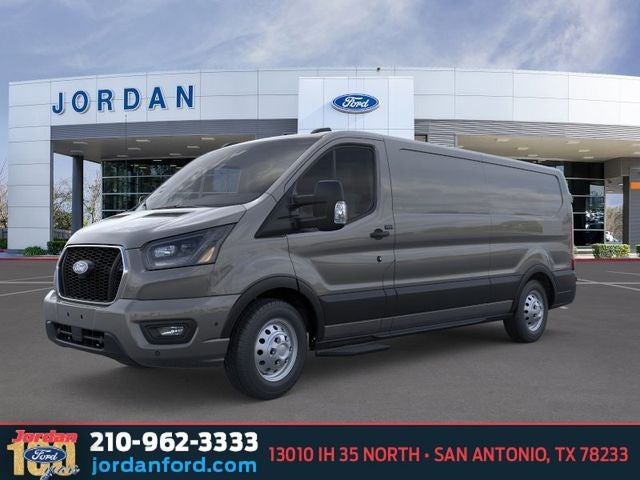 Carbonized Gray Metallic 2026 Ford Transit Cargo Van Rear-Wheel Drive 