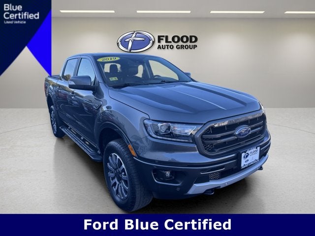 Gray 2019 Ford Ranger Pickup Truck Four-Wheel Drive Automatic