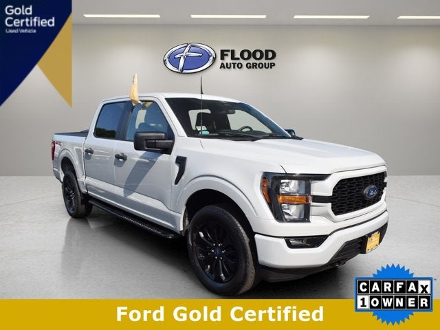 Gray 2023 Ford F-150 Pickup Truck Four-Wheel Drive Automatic