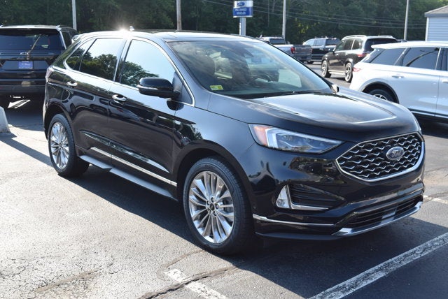 Black 2022 Ford Edge SUV / Crossover All-Wheel Drive Automatic