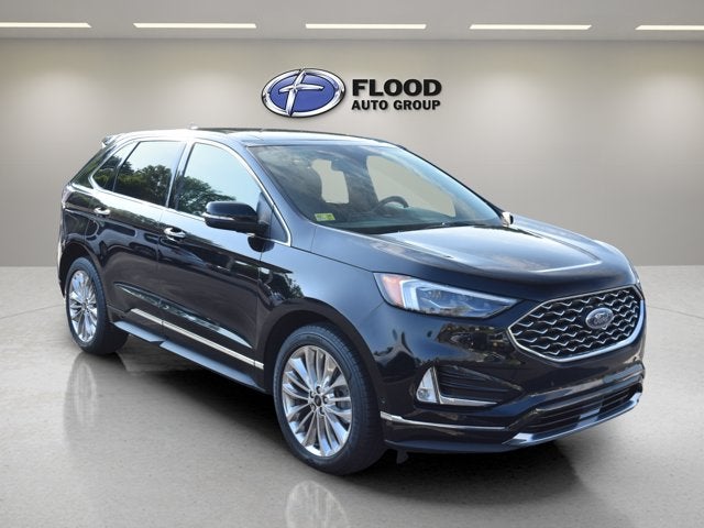 Black 2022 Ford Edge SUV / Crossover All-Wheel Drive Automatic