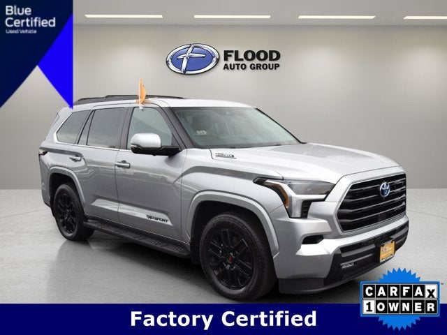 Silver 2024 Toyota Sequoia SUV / Crossover Four-Wheel Drive Automatic