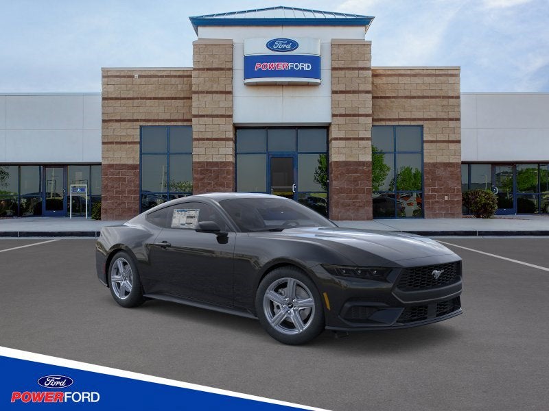 Shadow Black 2026 Ford Mustang Coupe Rear-Wheel Drive Automatic