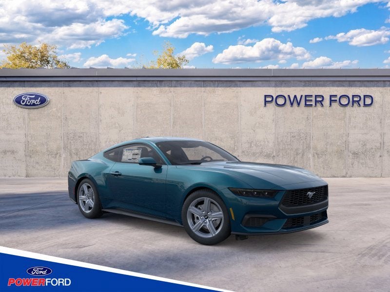 Adriatic Blue Metallic 2026 Ford Mustang Coupe Rear-Wheel Drive Automatic