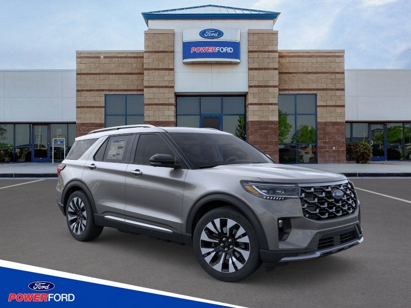 Carbonized Gray Metallic 2026 Ford Explorer SUV / Crossover All-Wheel Drive Automatic
