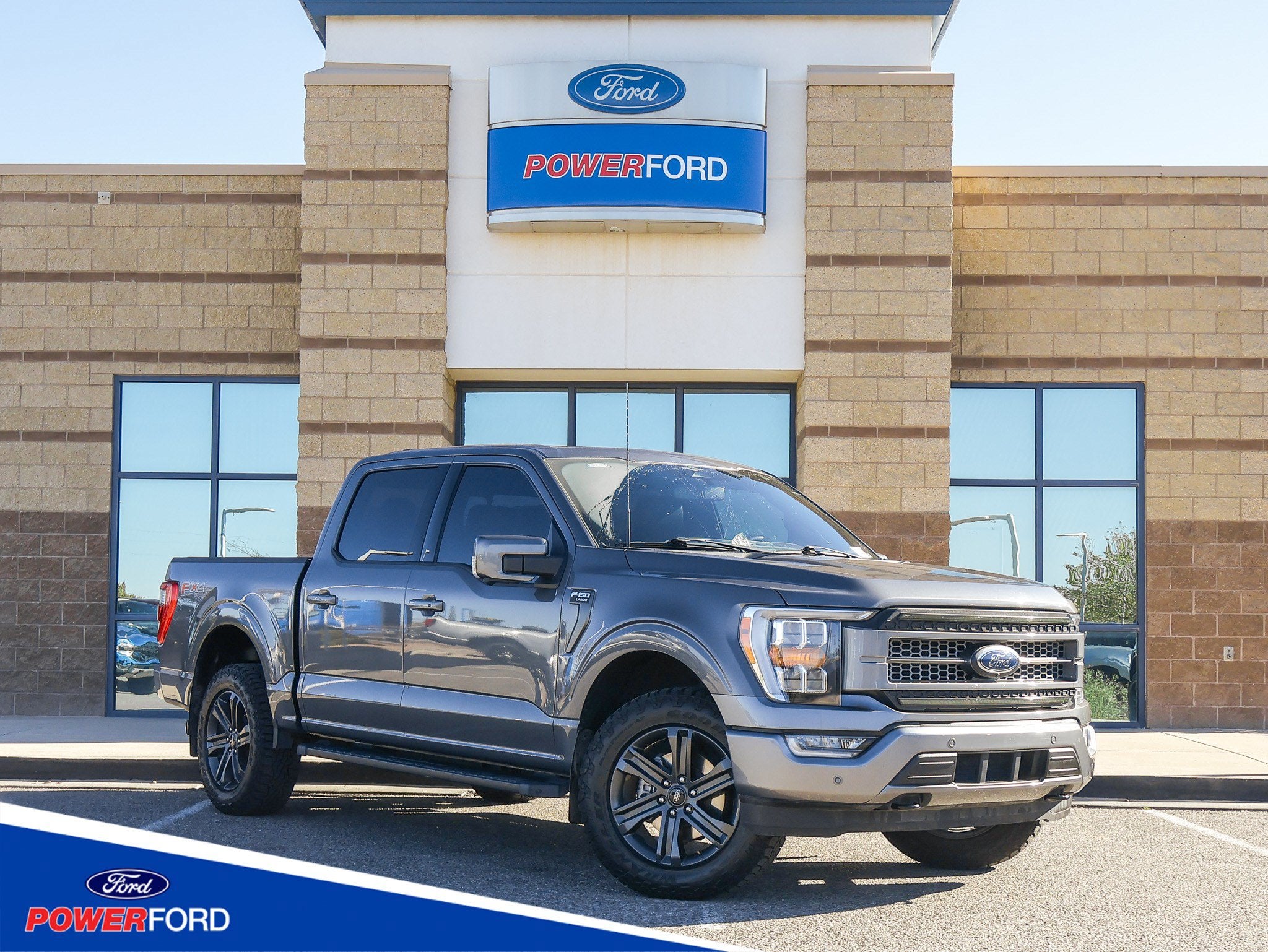 Carbonized Gray Metallic 2023 Ford F-150 Pickup Truck Four-Wheel Drive Automatic
