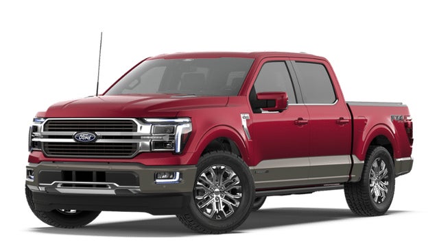 Ruby Red Metallic Tinted Clearcoat 2026 Ford F-150 Pickup Truck Four-Wheel Drive Automatic