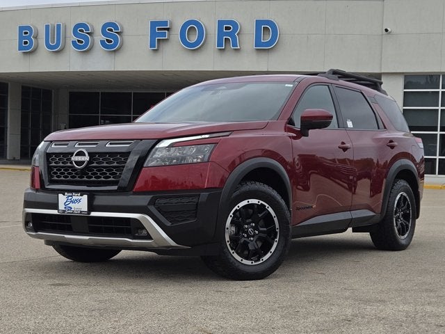 Red (Scarlet Ember) 2024 Nissan Pathfinder SUV / Crossover All-Wheel Drive Automatic