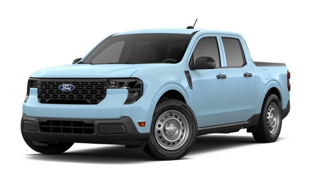Light Blue 2026 Ford Maverick XL SuperCrew AWD Pickup Truck All-Wheel Drive 8-Speed Automatic