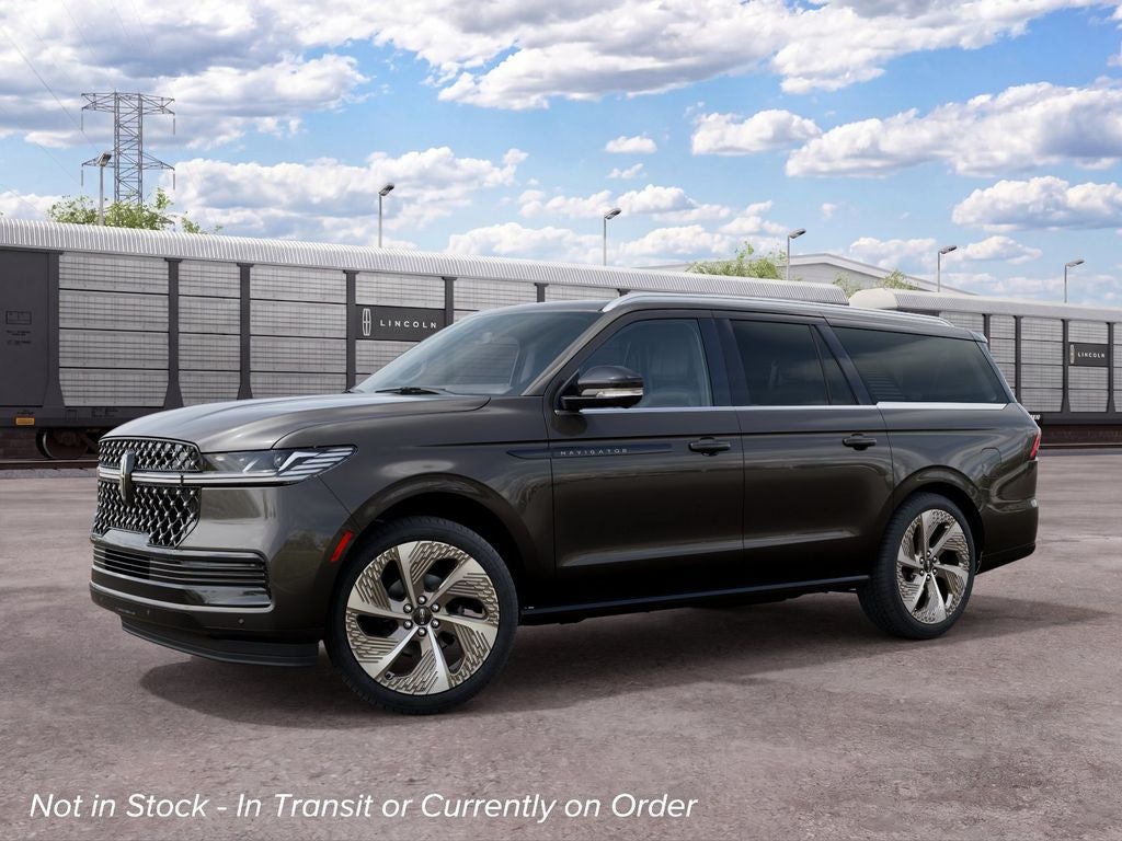 Black (Chroma Caviar Dark Gray Metallic Clearcoat) 2027 Lincoln Navigator SUV / Crossover Four-Wheel Drive Automatic