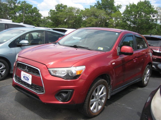 Rally Red Metallic 2013 Mitsubishi Outlander Sport SUV / Crossover All-Wheel Drive Continuously Variable Transmission