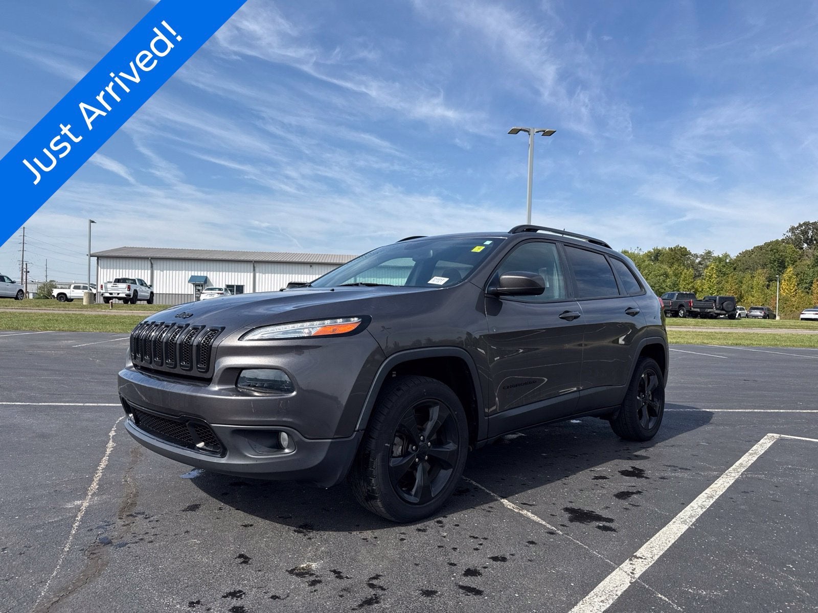 Gray (Granite Crystal Metallic Clearcoat) 2018 Jeep Cherokee SUV / Crossover Front-Wheel Drive Automatic
