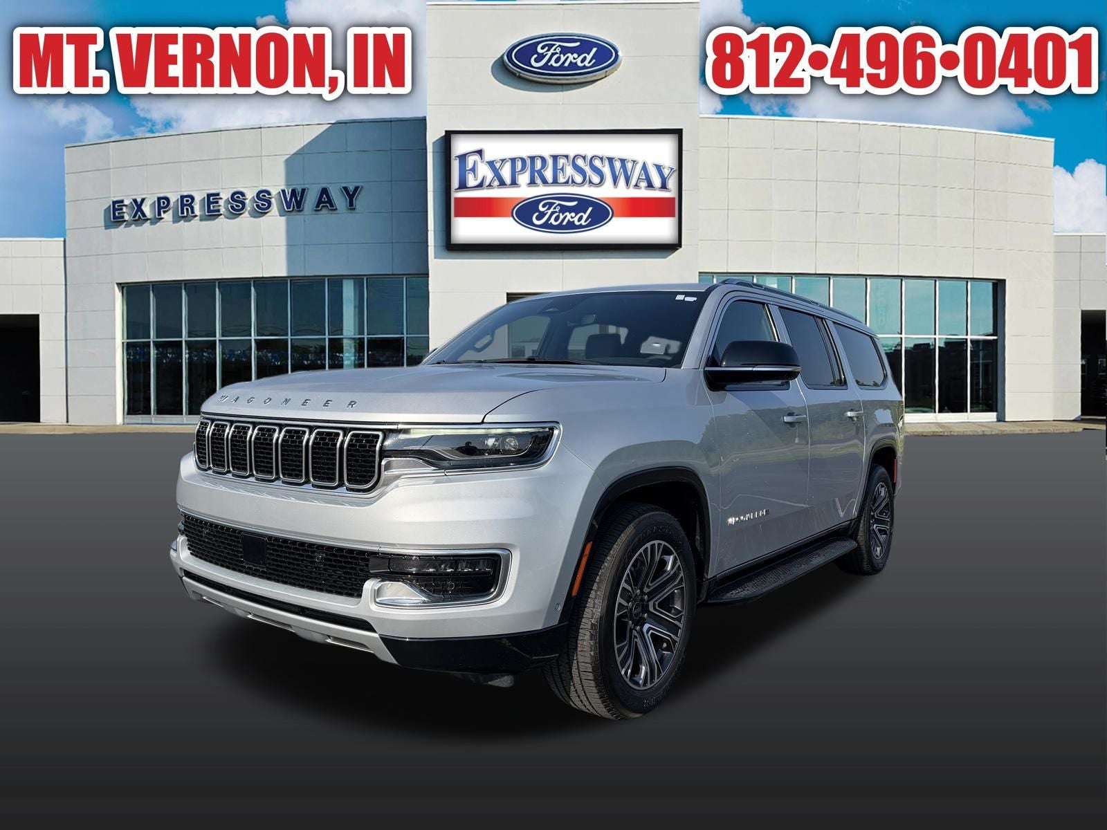 Silver Zynith 2025 Jeep Wagoneer L SUV / Crossover Four-Wheel Drive Automatic