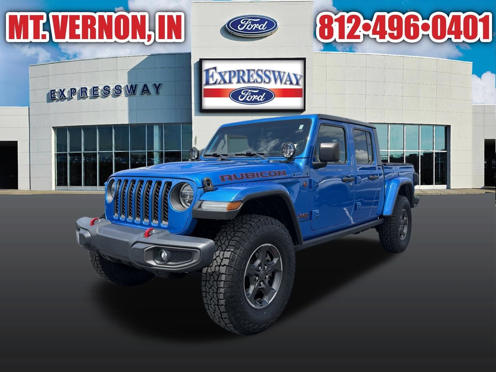  2021 Jeep Gladiator Rubicon Crew Cab 4WD   