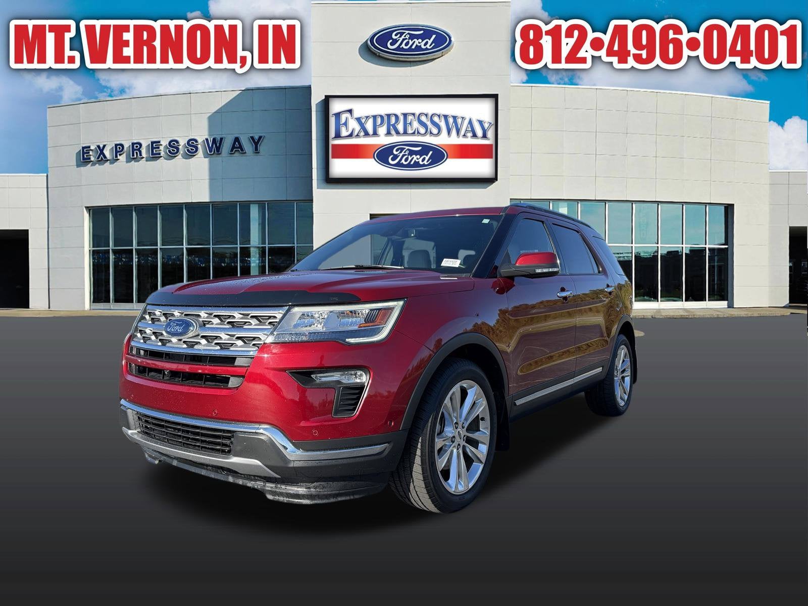 Ruby Red Metallic 2018 Ford Explorer SUV / Crossover All-Wheel Drive Automatic