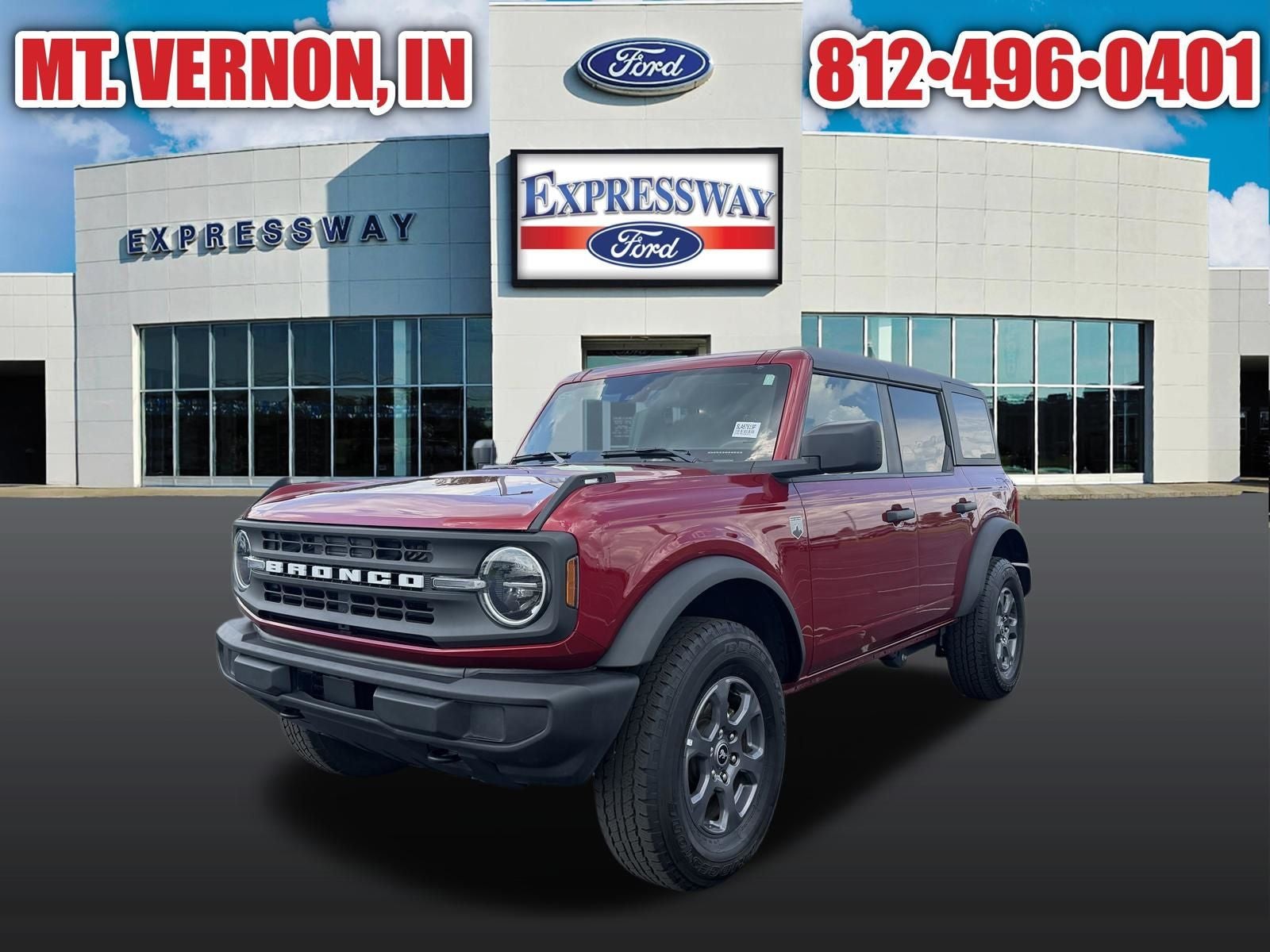 Ruby Red Metallic 2025 Ford Bronco SUV / Crossover Four-Wheel Drive Automatic