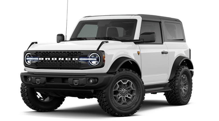 Oxford White 2026 Ford Bronco SUV / Crossover Four-Wheel Drive Automatic