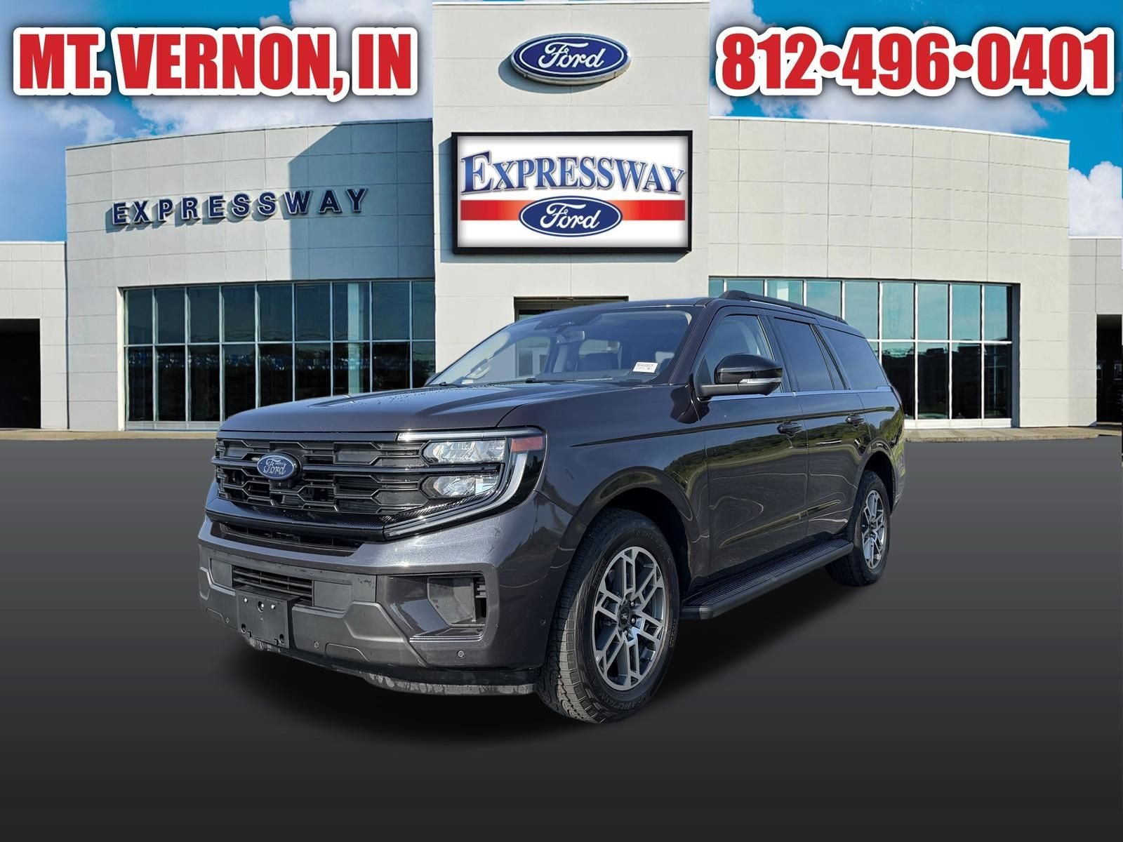 Gray Metallic 2025 Ford Expedition SUV / Crossover Four-Wheel Drive Automatic