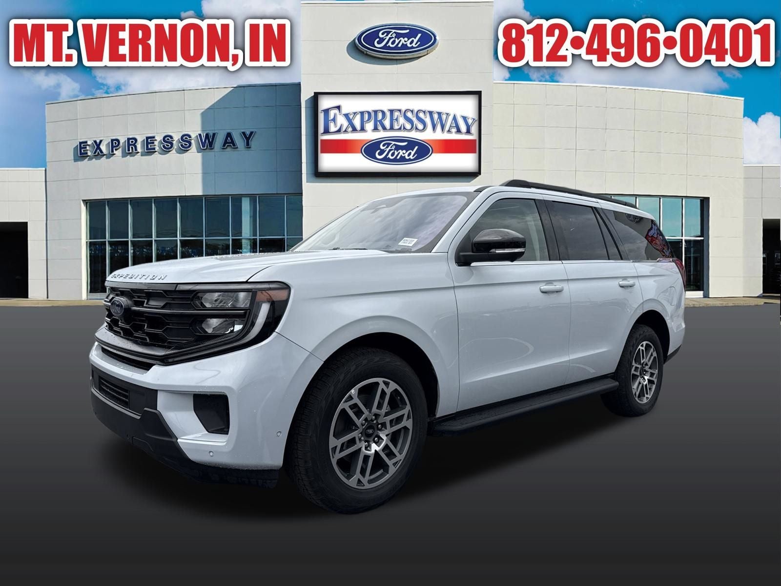 Silver Metallic 2025 Ford Expedition SUV / Crossover Four-Wheel Drive Automatic