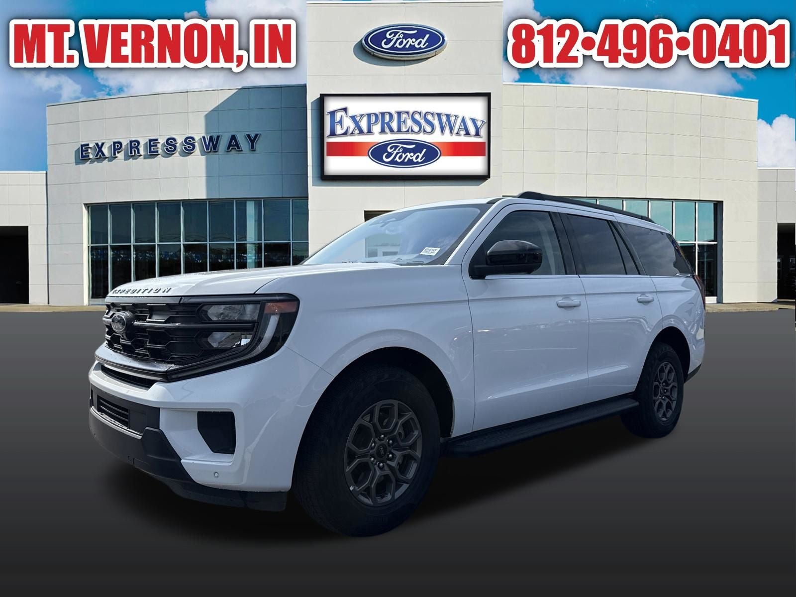 Oxford White 2025 Ford Expedition SUV / Crossover Four-Wheel Drive Automatic