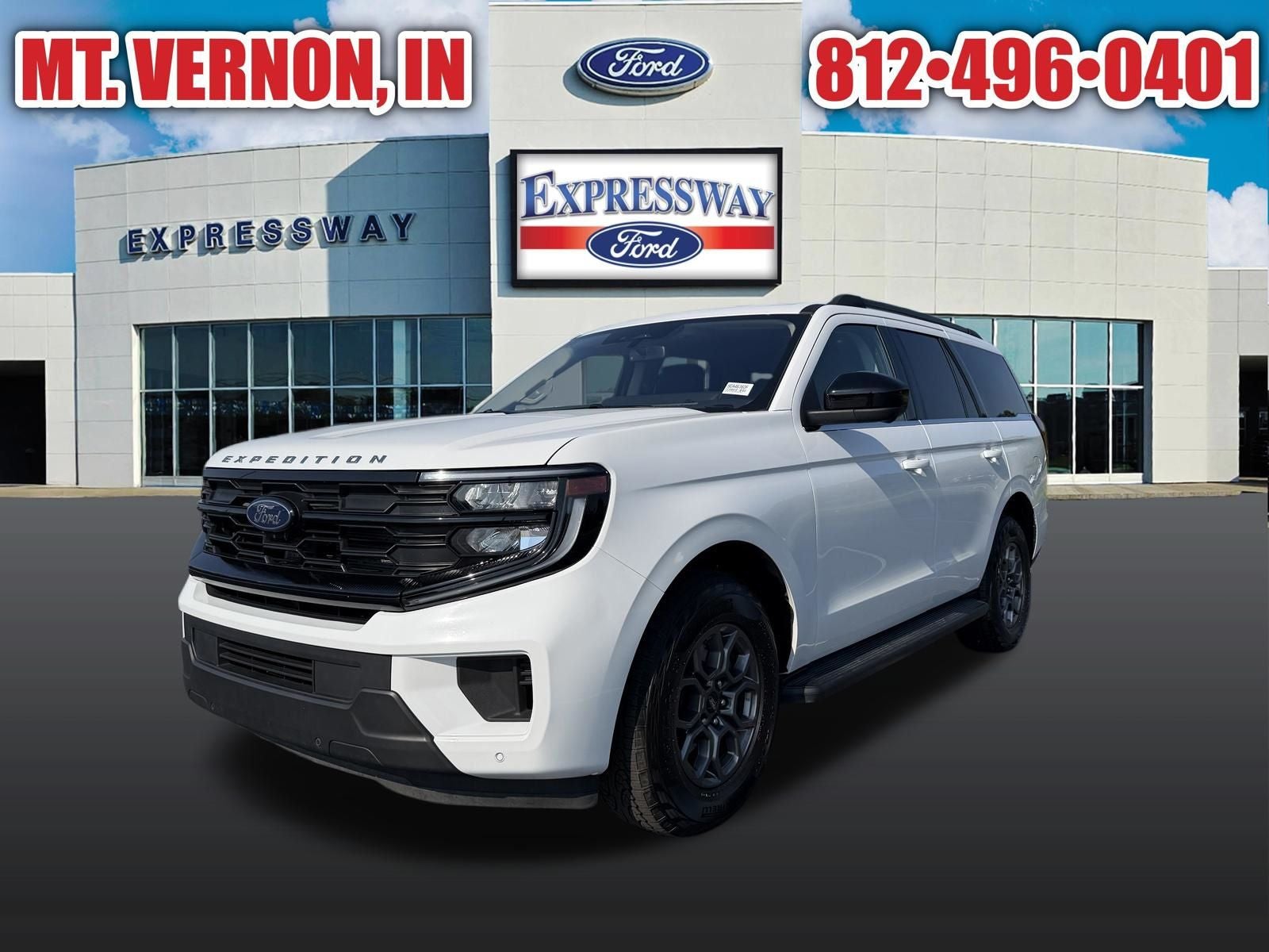 Oxford White 2025 Ford Expedition SUV / Crossover Four-Wheel Drive Automatic
