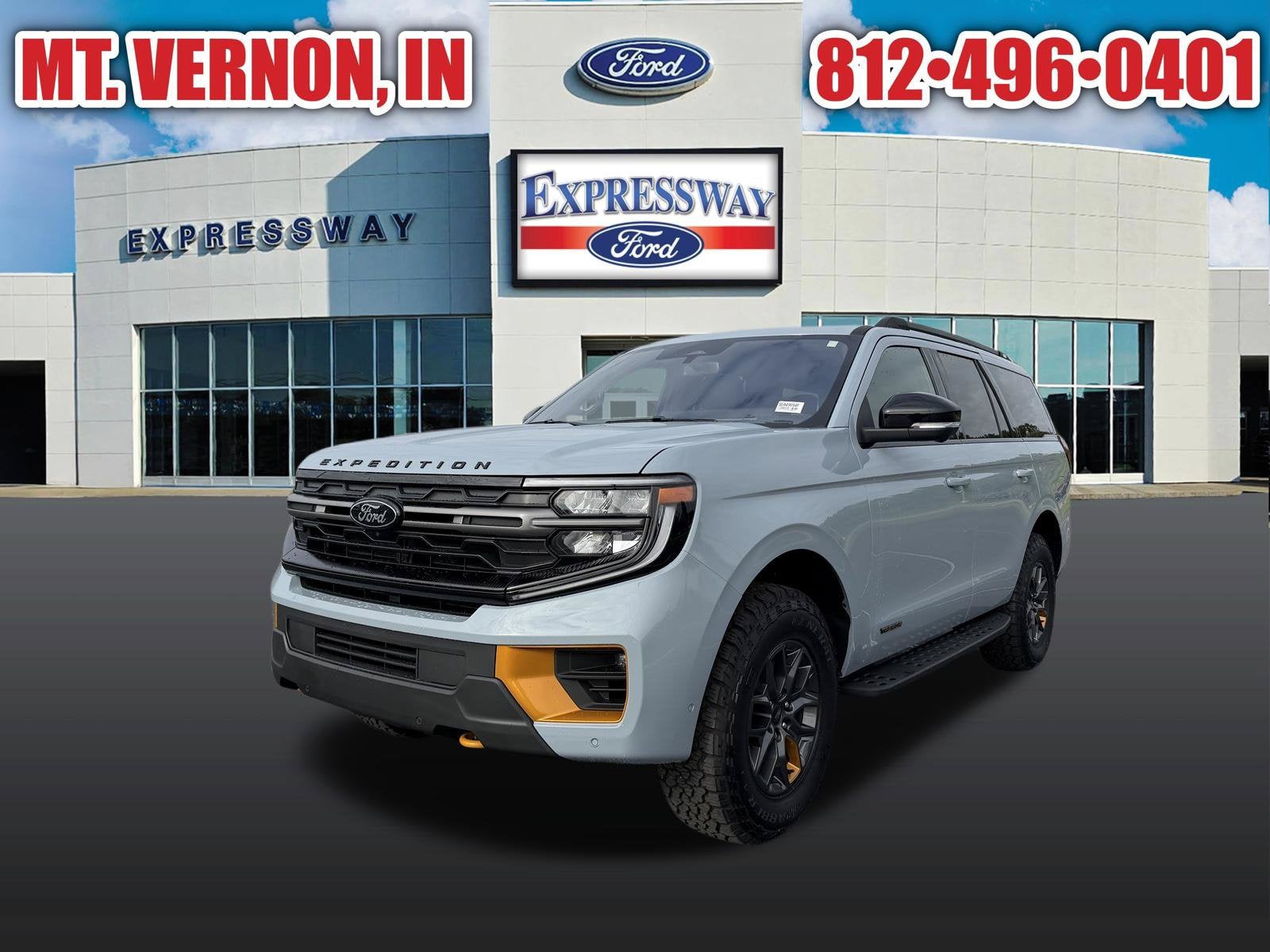 Gray Metallic 2025 Ford Expedition SUV / Crossover Four-Wheel Drive Automatic