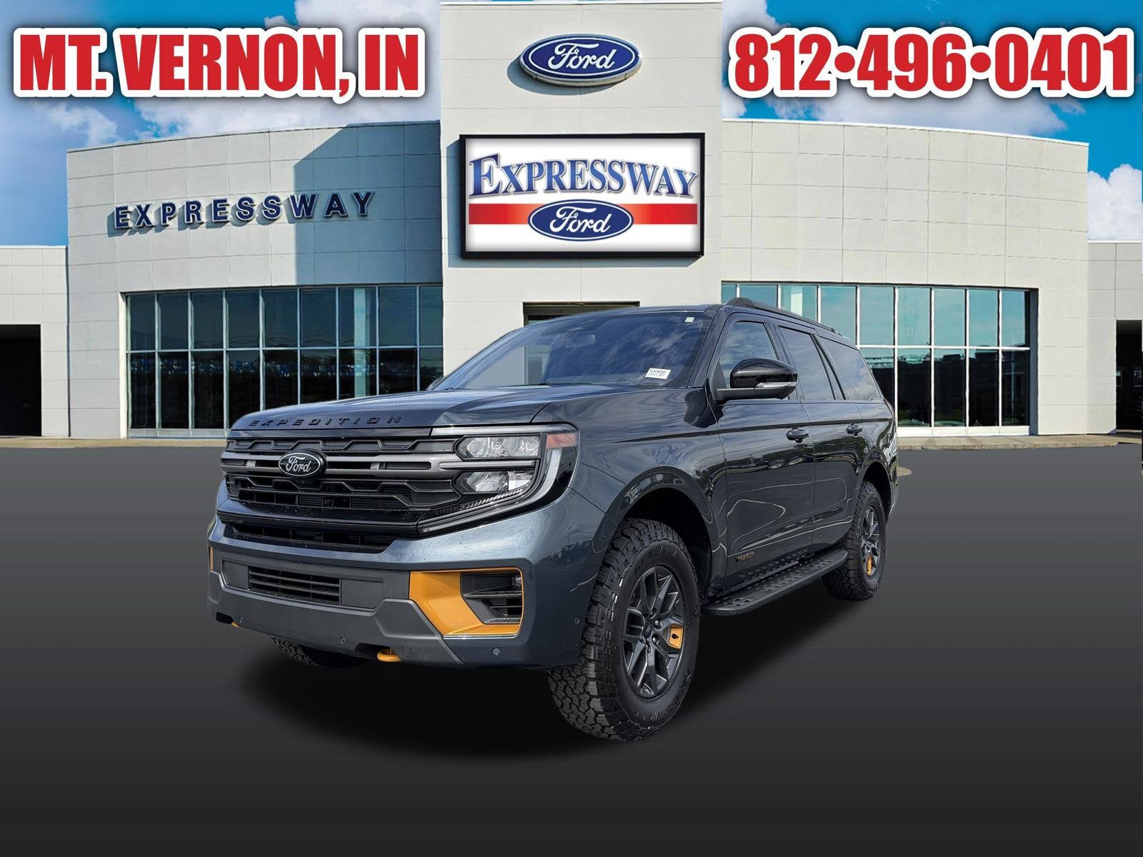 Blue Metallic 2025 Ford Expedition SUV / Crossover Four-Wheel Drive Automatic