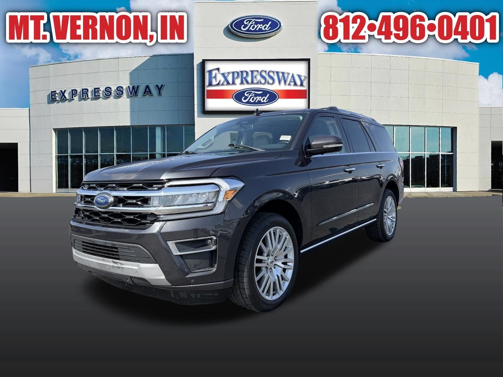Dark Matter Gray Metallic 2024 Ford Expedition SUV / Crossover Four-Wheel Drive Automatic