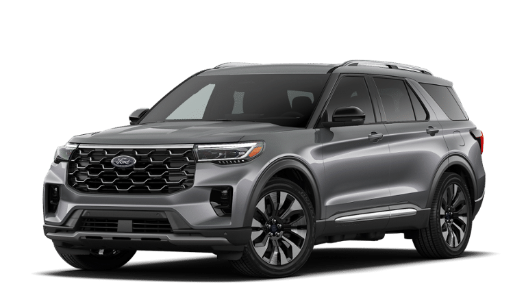 Carbonized Gray Metallic 2026 Ford Explorer SUV / Crossover All-Wheel Drive Automatic